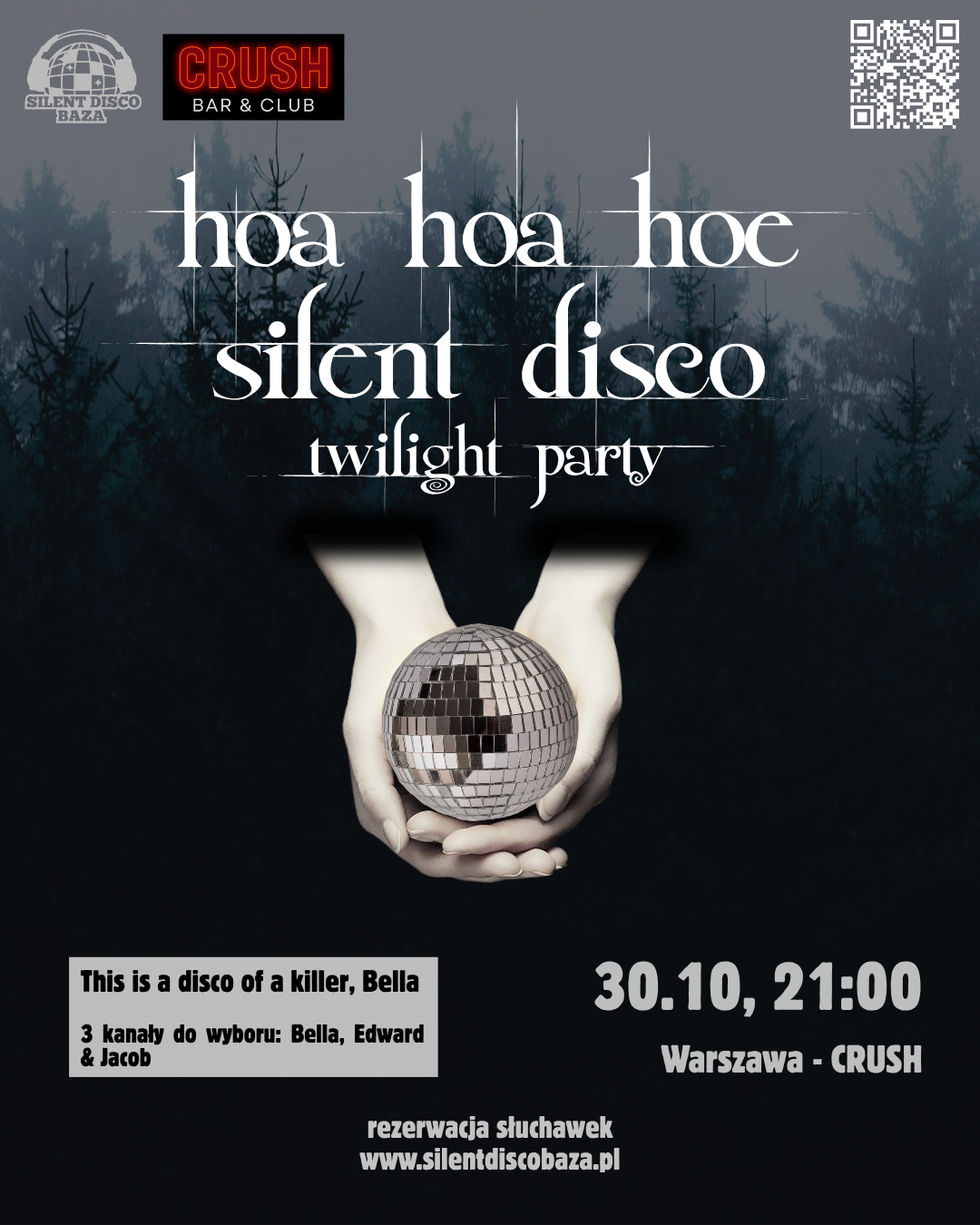 hoa hoa hoe Silent Disco | 30.10 CRUSH